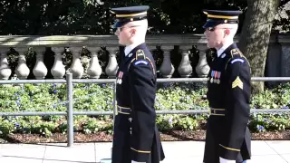 Changing of the Honor Guard - Tomb of the Unknown Soldier, Arlington National Cemetery