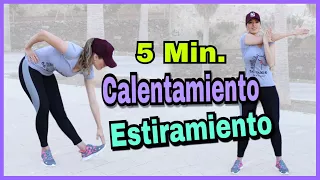 5 Minutos de Calentamiento | Estiramientos para antes de Entrenar | NatyGlossGym