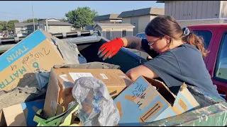 Dumpster Diving at Apartments – We Saved Some Great Items From Going to the Landfill!