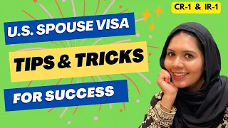 Top Tips For Success of U.S. Spouse Visa Interview | Urdu Hindi #usimmigration #greencard CR-1 IR-1