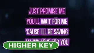 Promise Me (Karaoke Higher Key) - Beverley Craven