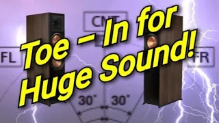 Ep. 29 - Get a Huge Sound by Perfecting Toe In! Easy Speaker Setup | Home Theater Gurus