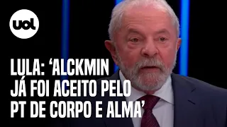 Lula diz no Jornal Nacional que está com 'ciúmes do Alckmin' em aceno ao empresariado