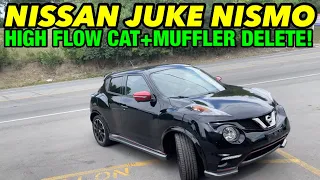 2017 Nissan Juke Nismo Turbo Exhaust w/ HIGH FLOW CAT & MUFFLER DELETE!