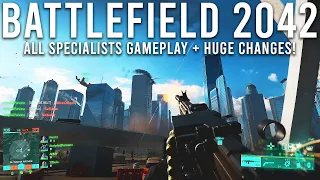 Battlefield 2042 NEW Gameplay - All Specialists and Changes!