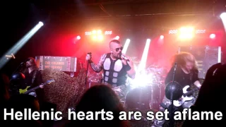 Sparta - Sabaton Live w/ Lyrics