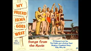 Dean Martin & Jerry Lewis 'Songs from My Friend Irma Goes West' 1950