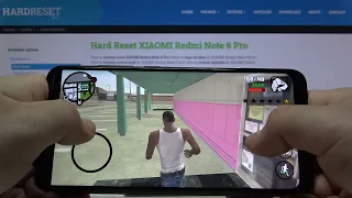 Performance Test of XIAOMI Redmi Note 6 Pro - GTA San Andreas Gameplay