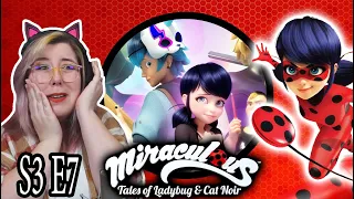 TEAM LUKA?! - Miraculous Ladybug S3 E7 REACTION - Zamber Reacts