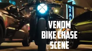 Venom ( 2018 ) movie | Bike Chase Scene | Hindi Dubbed