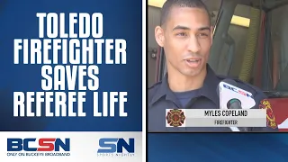 Toledo Firefighter Saves Referee's Life