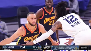 Memphis Grizzlies vs Golden State Warriors Full Game Highlights | 2021 Play-In