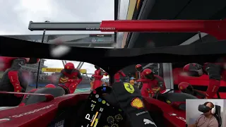 F1 22 Manual Pitstop in VR