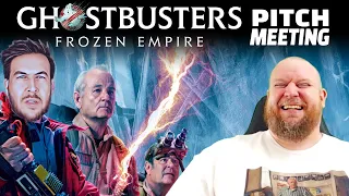 Ghostbusters Frozen Empire Pitch Meeting REACTION - Are we SURE its not called Frozen Kingdom??