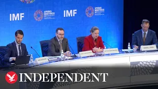 Watch again: IMF and World Bank release report on state of the global economy