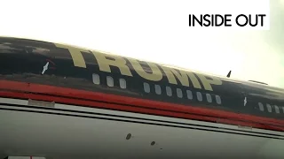 НОВЫЙ САМОЛЕТ ДОНАЛЬДА ТРАМПА DONALD TRUMP BOEING 757