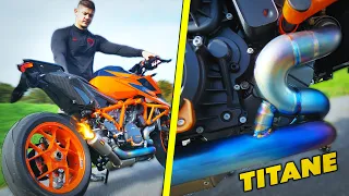 1290 SUPERDUKE R - FULL AKRAPOVIC TITANE 🔥