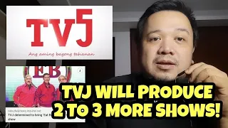 TVJ PRODUCTIONS binubuo na pantapat sa TAPE! MediaQuest inalok rin ang TVJ ng sariling channel!