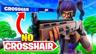 The *NO CROSSHAIR* Challenge in ARENA! (Fortnite)