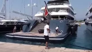 PHOENIX 2 Yacht • Sebastian Kulczyk's $160 M Superyacht docking in Antibes