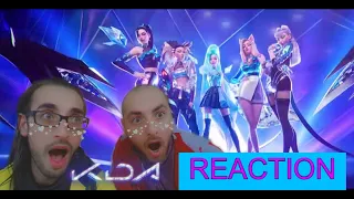 League players react to K/DA MORE