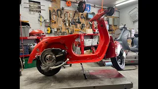 1974 Vespa Rally 200 Refresher Course - Episode 3