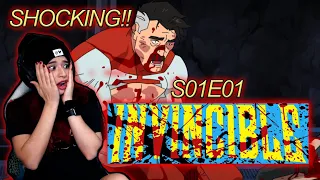 Invincible S01E01 "IT’S ABOUT TIME" had me SHOCKED for so long! First time watching reaction review