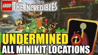 LEGO The Incredibles All Minikit Locations Guide 10/10  Chapter 1 "UNDERMINED"