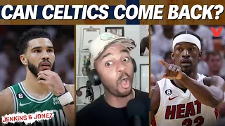 DELUSIONAL or OPTIMISTIC? Celtics fan makes case for comeback vs. Heat | Jenkins & Jonez