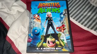 Opening to Monsters vs. Aliens 2009 DVD