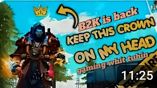 B2K THE KING IS OFFICIALLY BACK I 25 KILLS GAMEPLAY REACTION VIDEO GAMING WHIT TUHIN