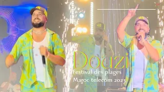 Douzi live à M’diq Tetouan 2023 | الدوزي حفل المضيق تطوان كامل مهرجان الشواطئ