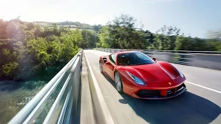 Ferrari 488 GTB supercar (2015) video review