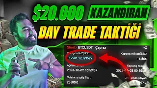 BU TAKTİK SAYESİNDE 20 BİN DOLAR NASIL KAZANDIM?- DAY TRADE TAKTİĞİ!