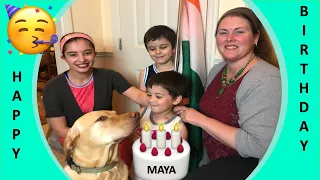 Celebrating Maya's Birthday With a Special Treat! :)