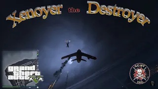 Xenoyer Meets His Match in a Dogfight Flying the V-65 Molotok: GTA Online Live Gameplay