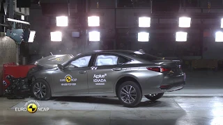 Euro NCAP Crash & Safety Tests of Lexus ES-2018-Best in Class-Large Family Car/Hybrid & Electric