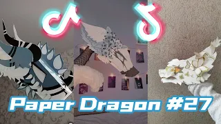 Dragon Puppet Crafts - Paper Dragon TikTok Compilation #27