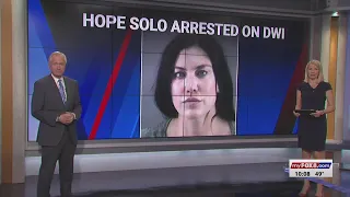 Hope Solo arrested, charged with DWI in Winston-Salem