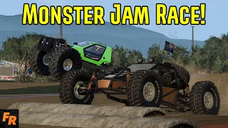 The Monster Jam Race! - BeamNG Drive Challenge!