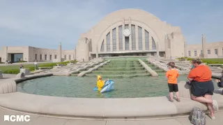 Union Terminal Fountain Turns On for Summer 2022!