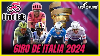 🚨GIRO DE ITALIA 2024 - FAVORITOS Y RUTAS 🚨🚵‍♂️ LA VOZ DEL CICLISMO