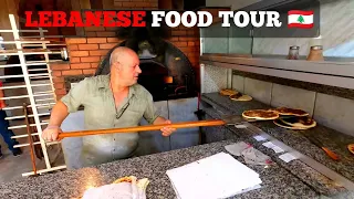 LEBANON STREET FOOD Tour In Bekaa Valley!! AMAZING Lebanese Food! The BEST Kofte In Lebanon