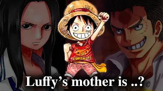 Oda reveals the identity of Luffy's mother in the original version..! - One Piece theory