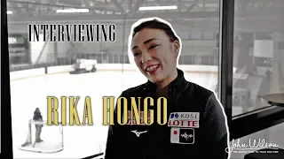 RIKA HONGO EXCLUSIVE INTERVIEW by John Wilson Blades