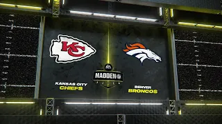 Madden 24 - Kansas City Chiefs @ Denver Broncos - All Time Teams Week 8