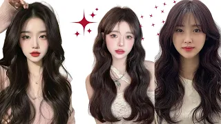 Easy 52+ wavy medium hairstyles💖||hairstyles for school girls||55+ designs for korean style