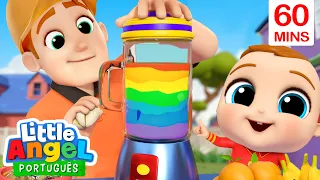 Joãozinho Adora Suquinhos Coloridos! 🌈 | 🍹 Canal do Joãozinho - Little Angel Português