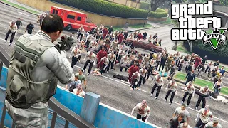 ЗОМБИ В GTA V  ►НАЧАЛО КОНЦА► #1