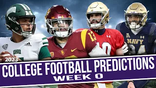 College Football Predictions Week 0